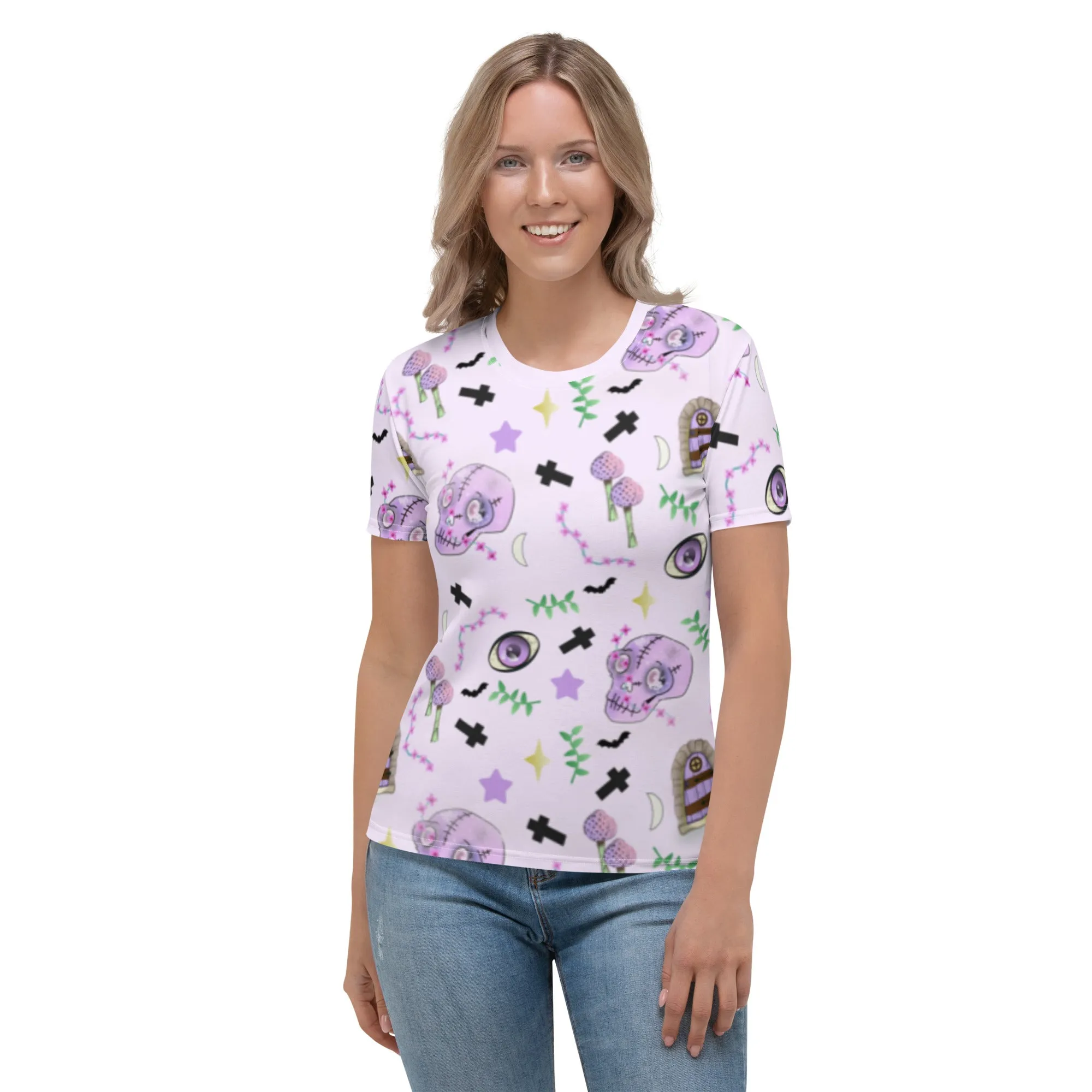 Pastel Goth Women's T-shirt | Pink