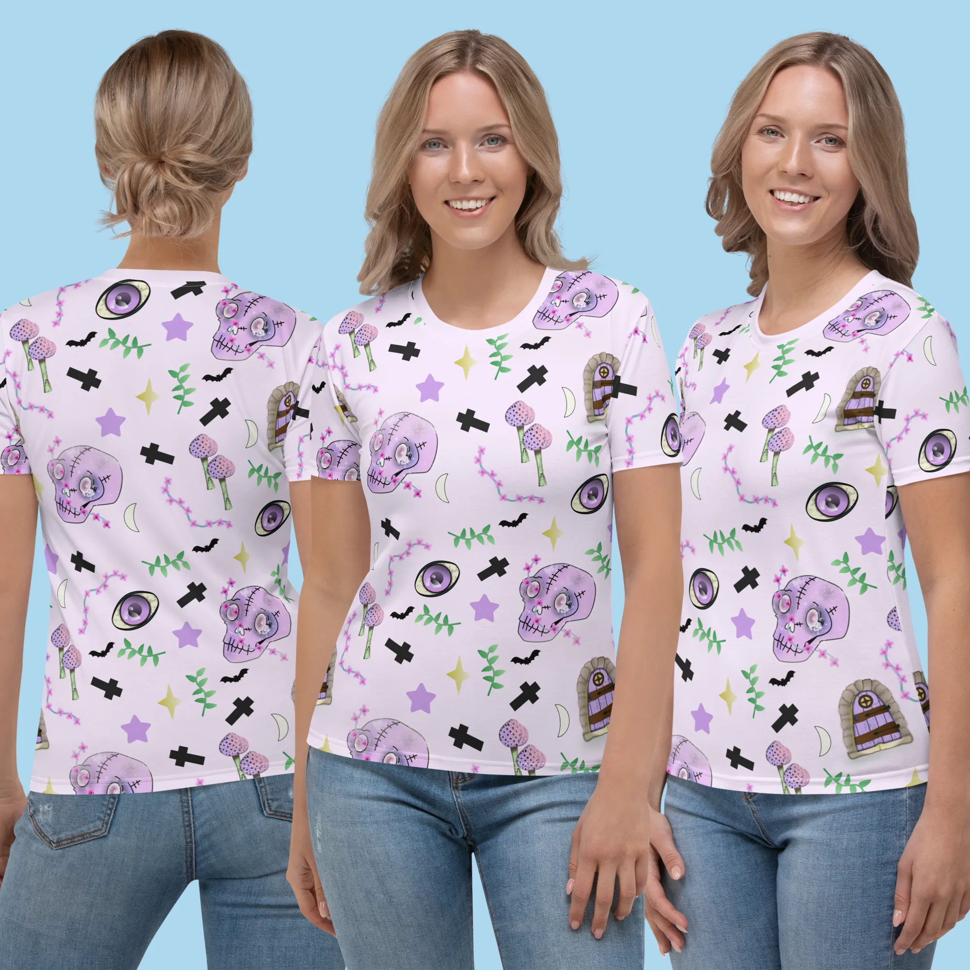 Pastel Goth Women's T-shirt | Pink