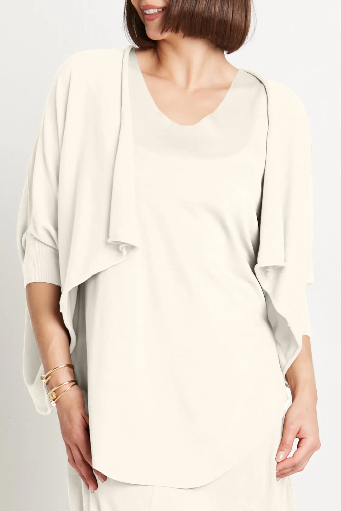 Pima Cotton Tissue Cardigan