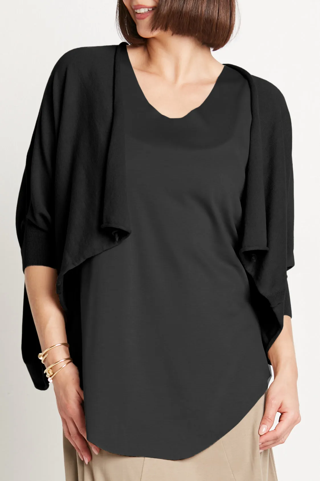 Pima Cotton Tissue Cardigan