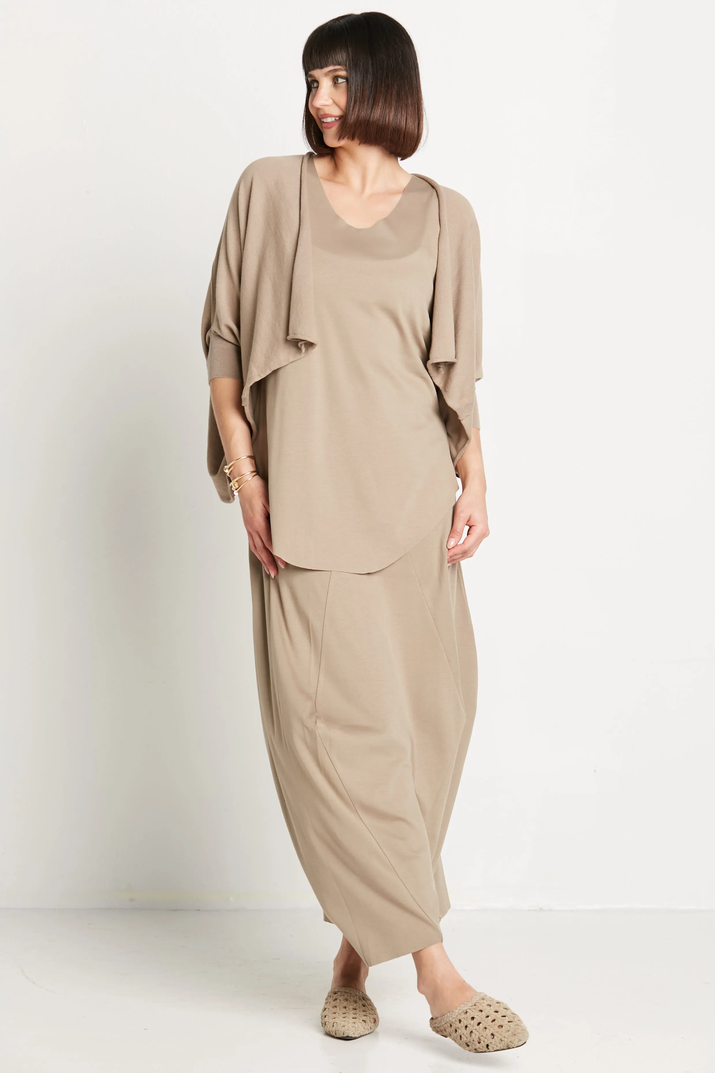 Pima Cotton Tissue Cardigan