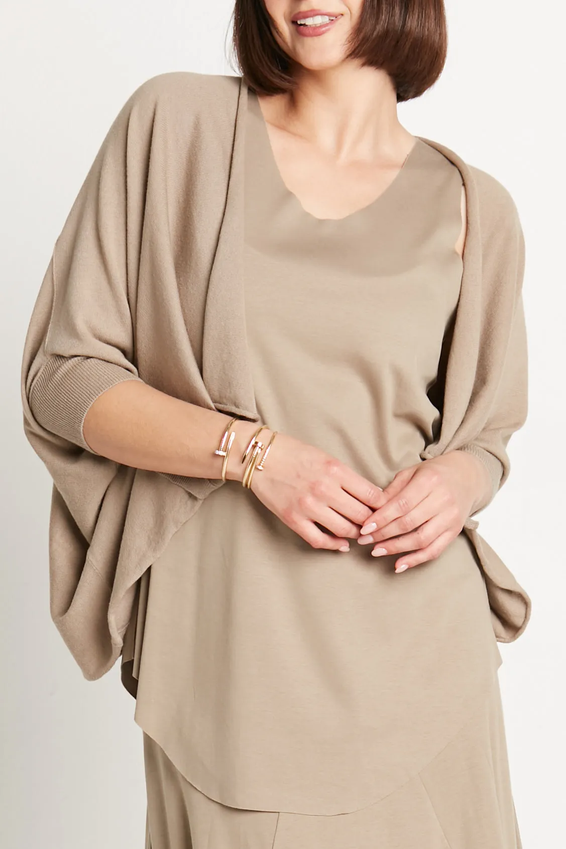 Pima Cotton Tissue Cardigan