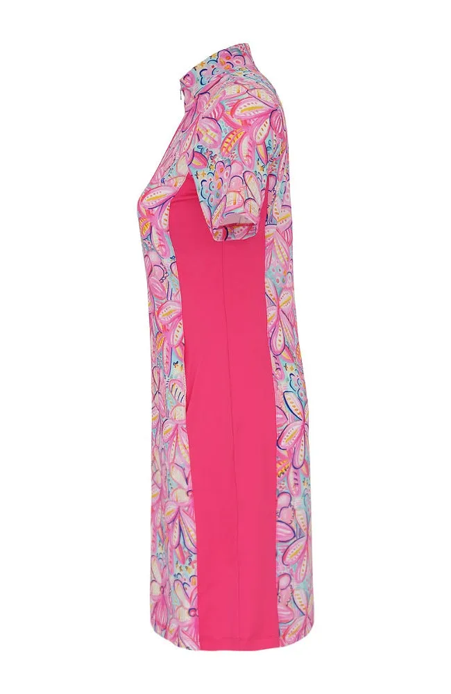 Pink Floral Sport Dress