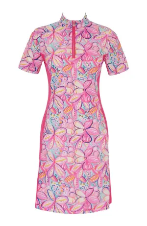 Pink Floral Sport Dress