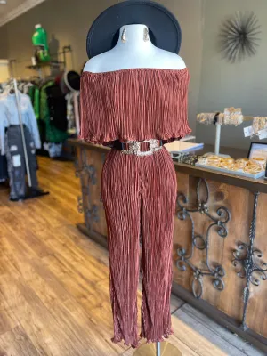 Pleated O/S Jumper