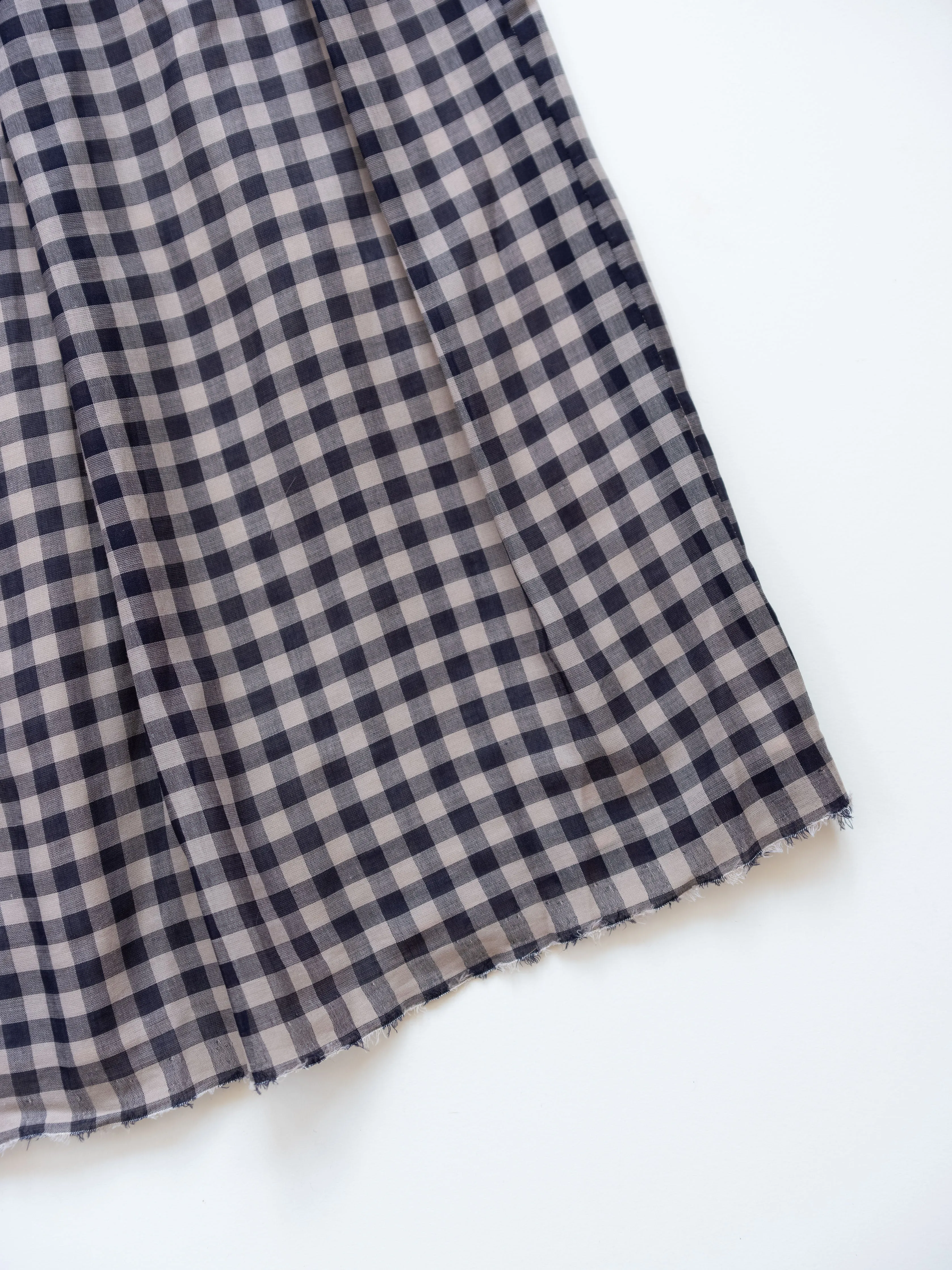 Pleated Skirt in Cotton
