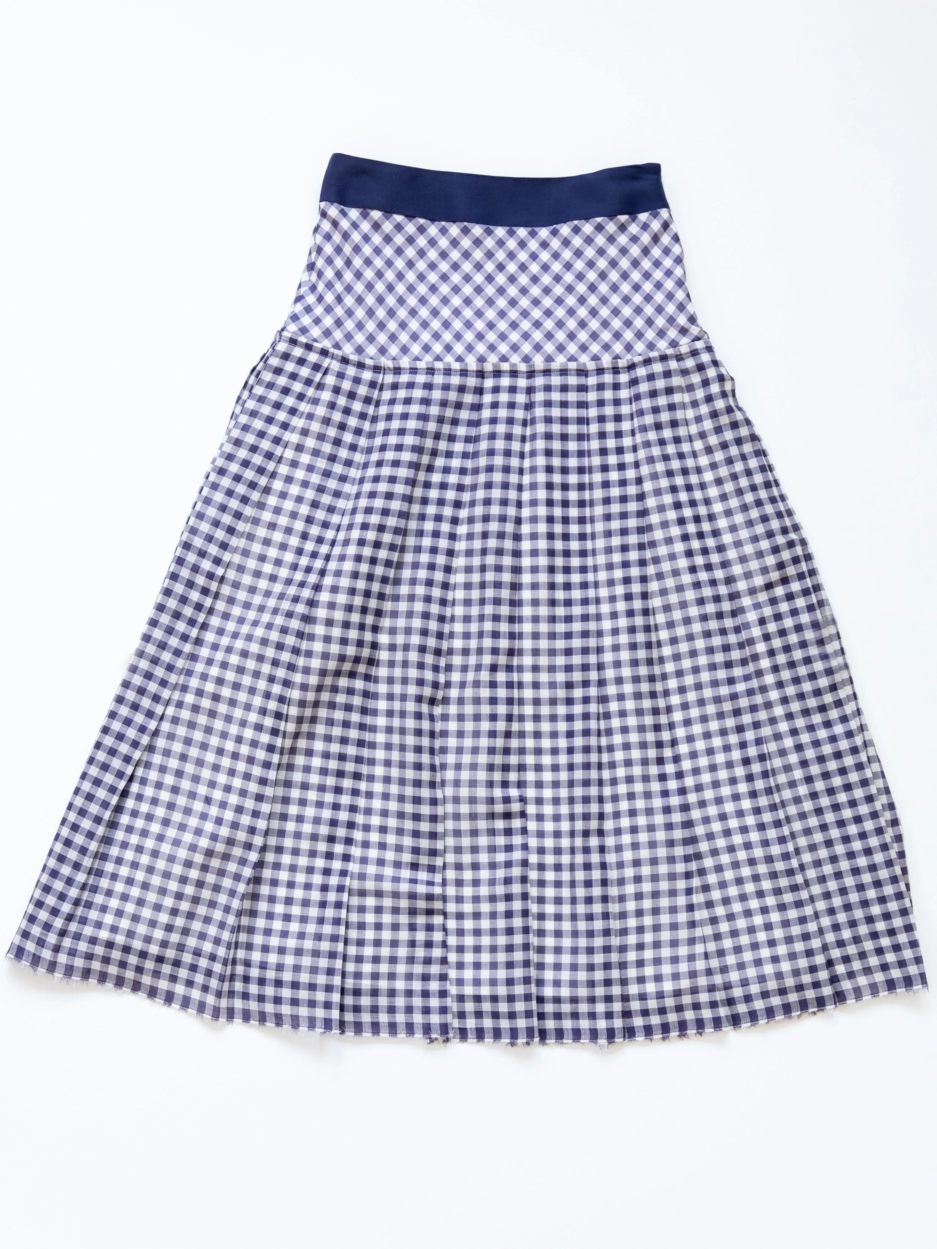 Pleated Skirt in Cotton