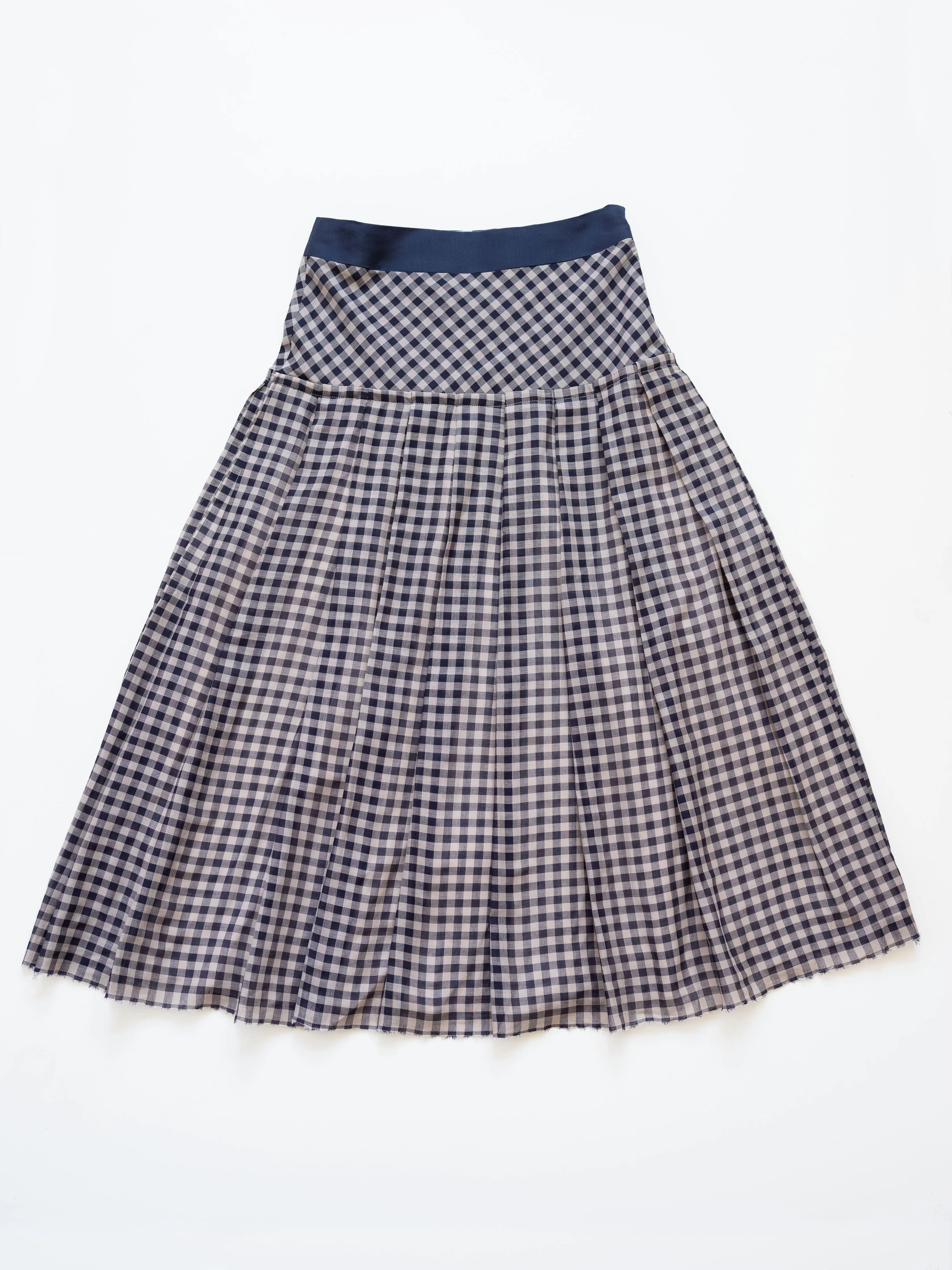Pleated Skirt in Cotton
