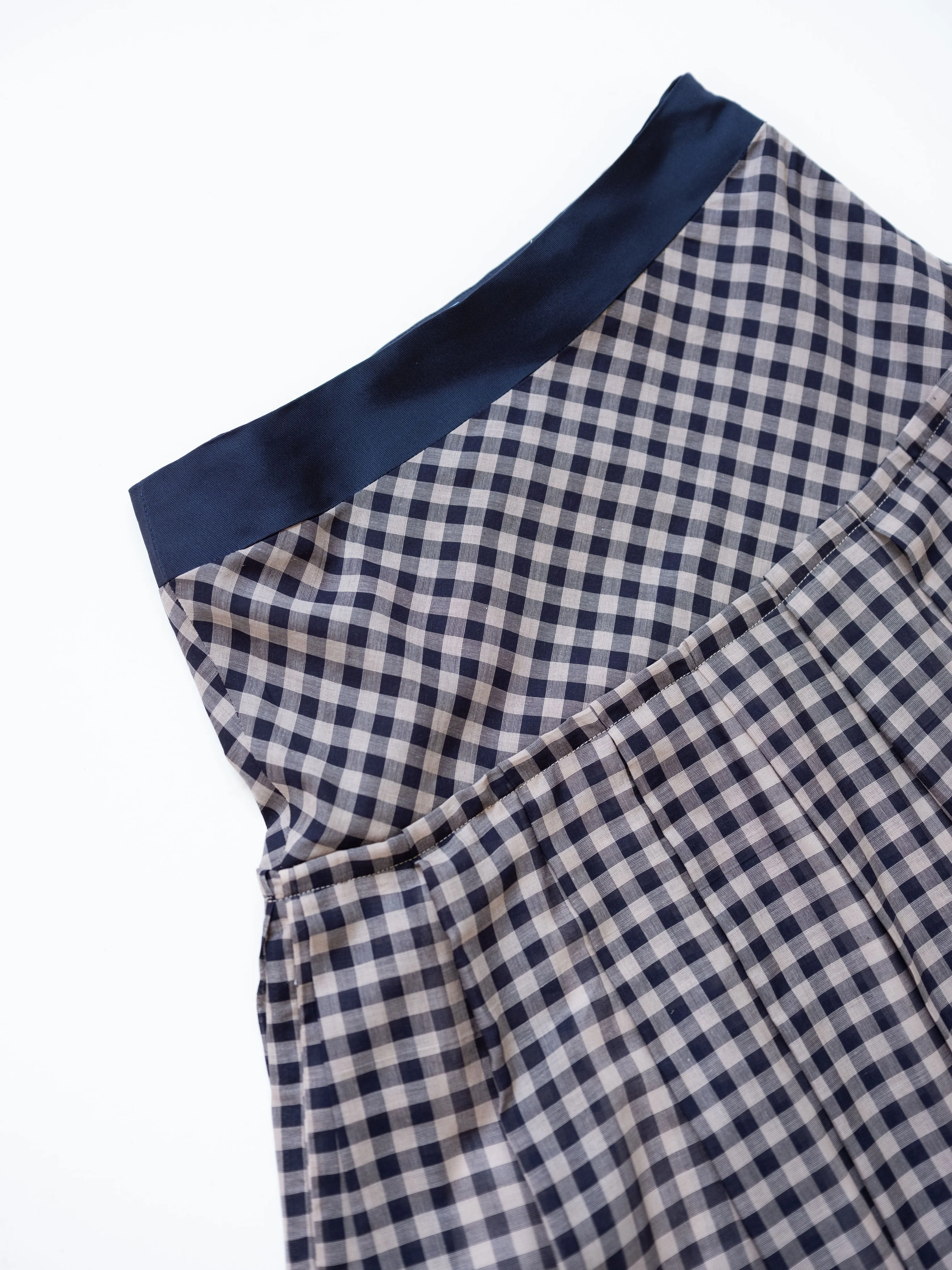 Pleated Skirt in Cotton