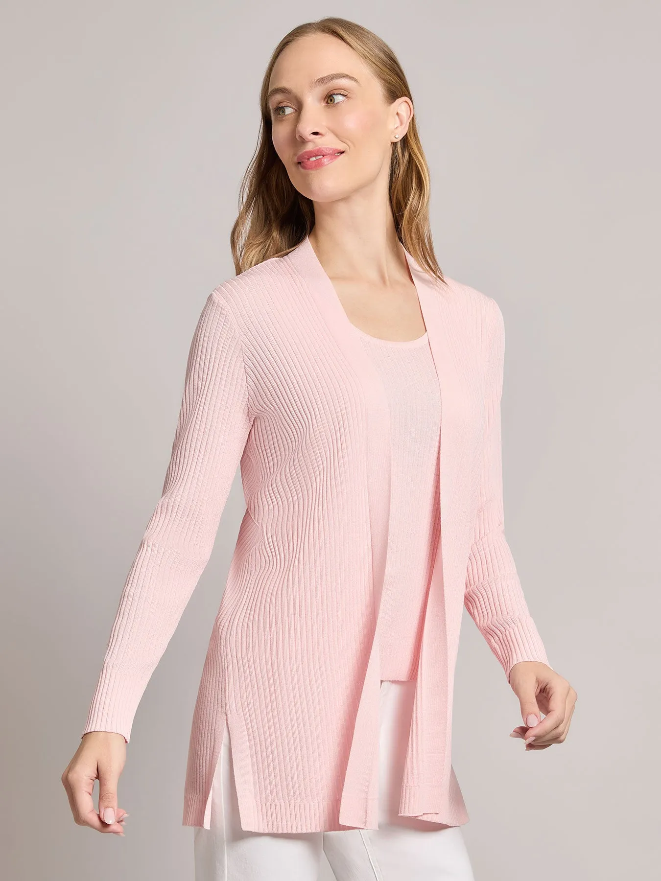 Plus Open Front Sutton Cardigan