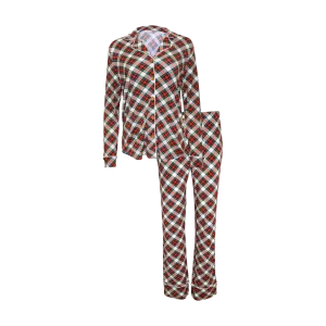 Posh Peanut Women's Long Sleeve & Relaxed Long Pajama Pants in Marqui