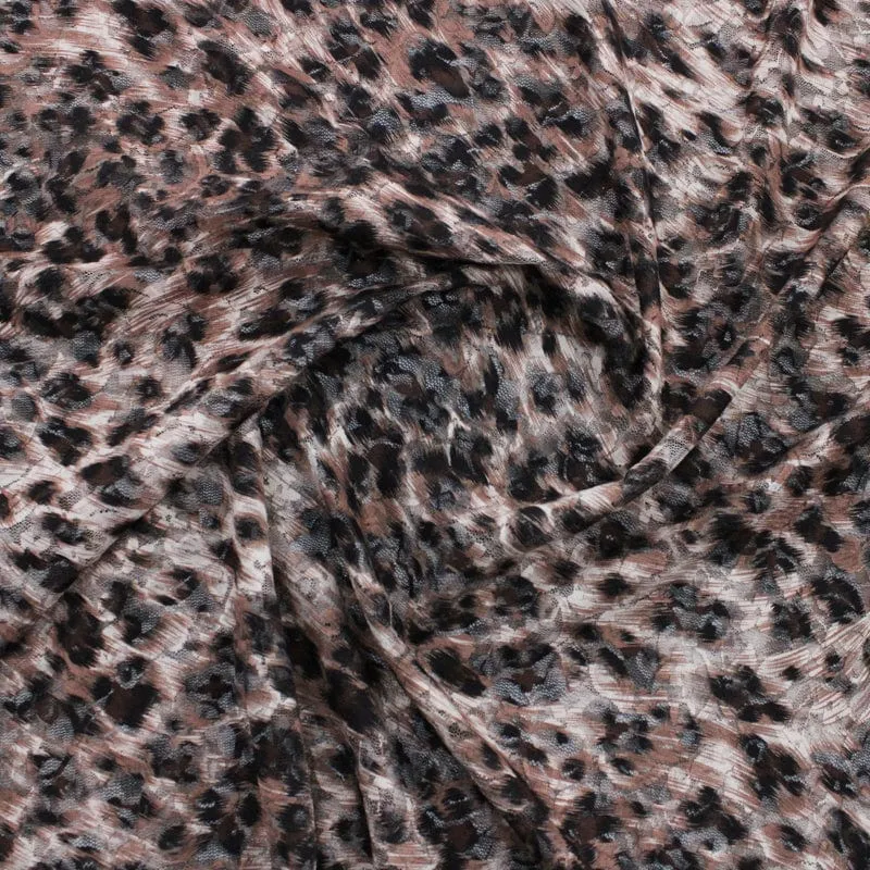 Printed Spandex Mesh Fabric 140 cm