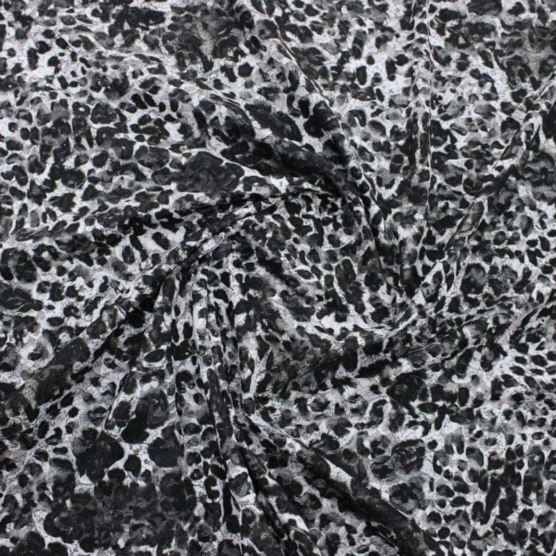 Printed Spandex Mesh Fabric 140 cm