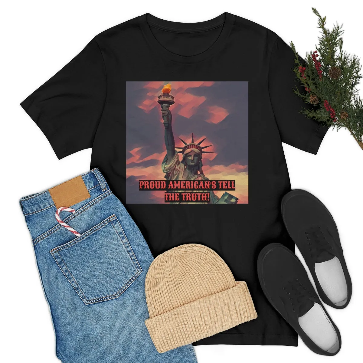 Proud American's Tell The Truth! Short Sleeve Tee