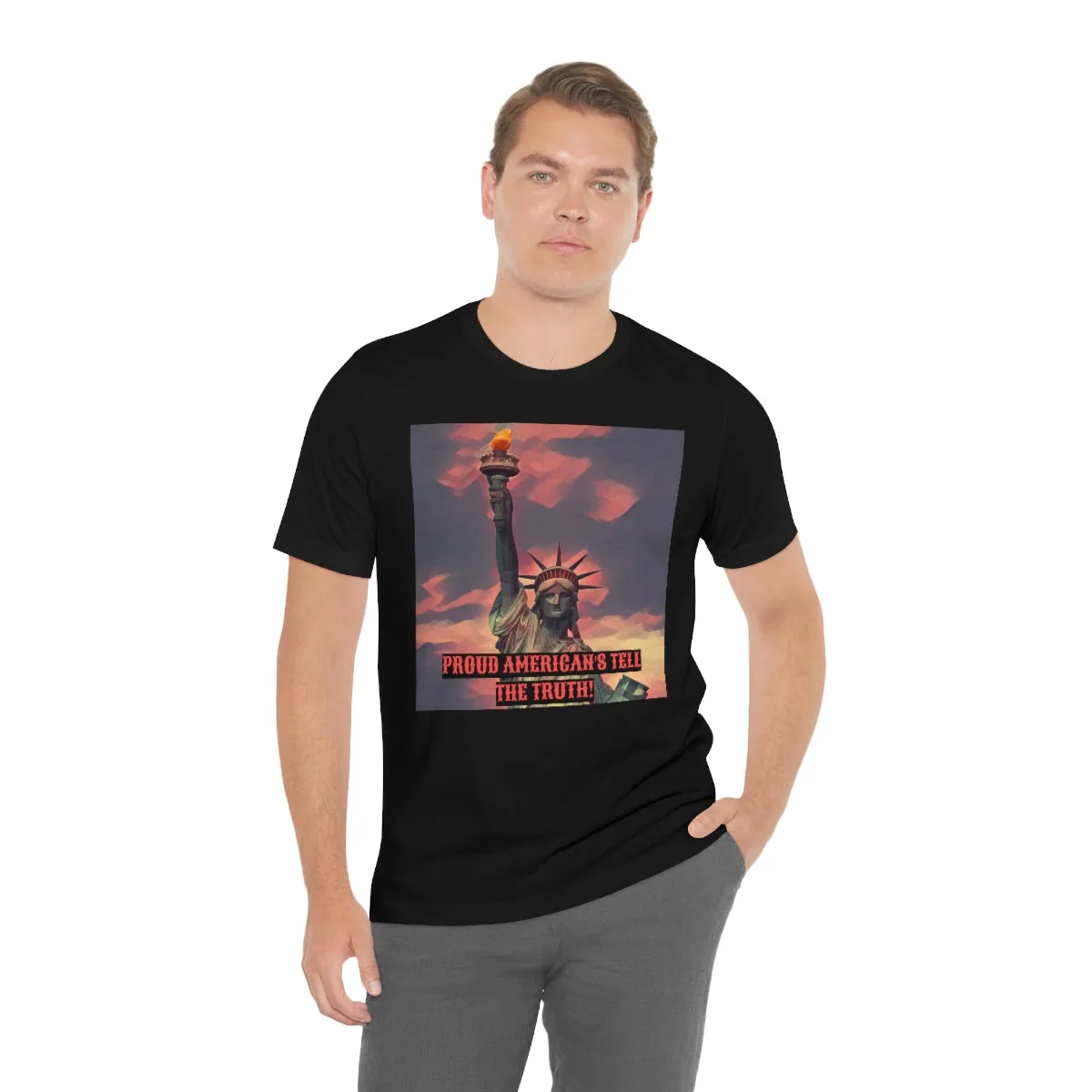 Proud American's Tell The Truth! Short Sleeve Tee