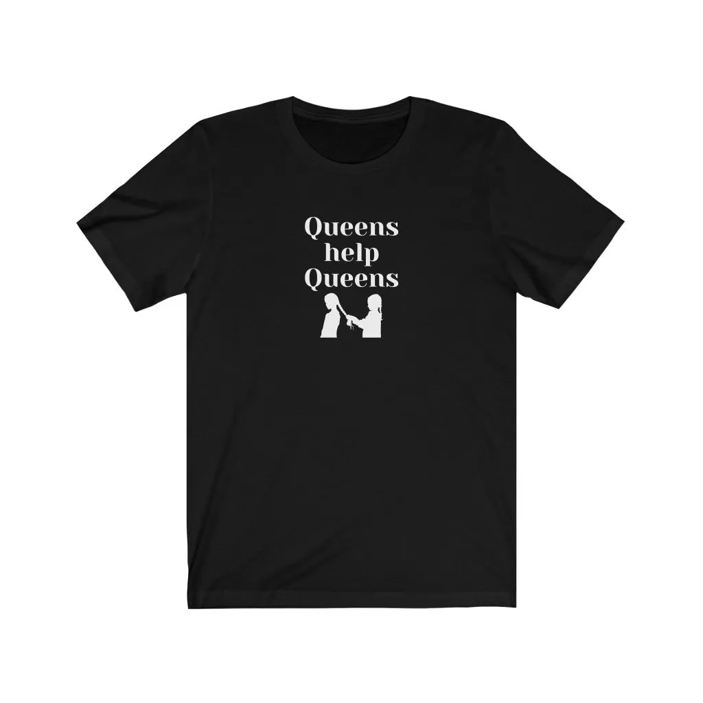 Queens help Queens Short Sleeve Tee (Available in dark colors)