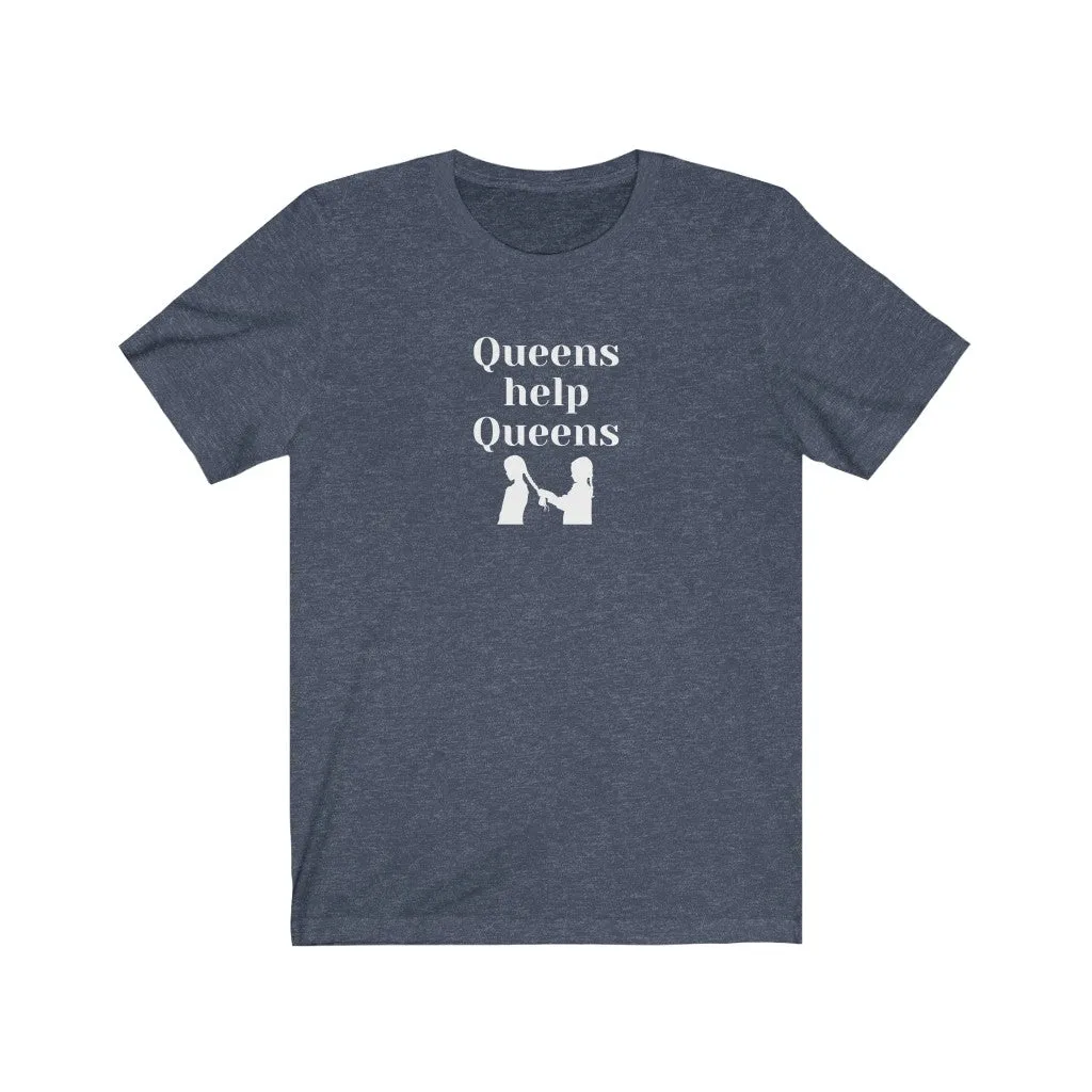 Queens help Queens Short Sleeve Tee (Available in dark colors)