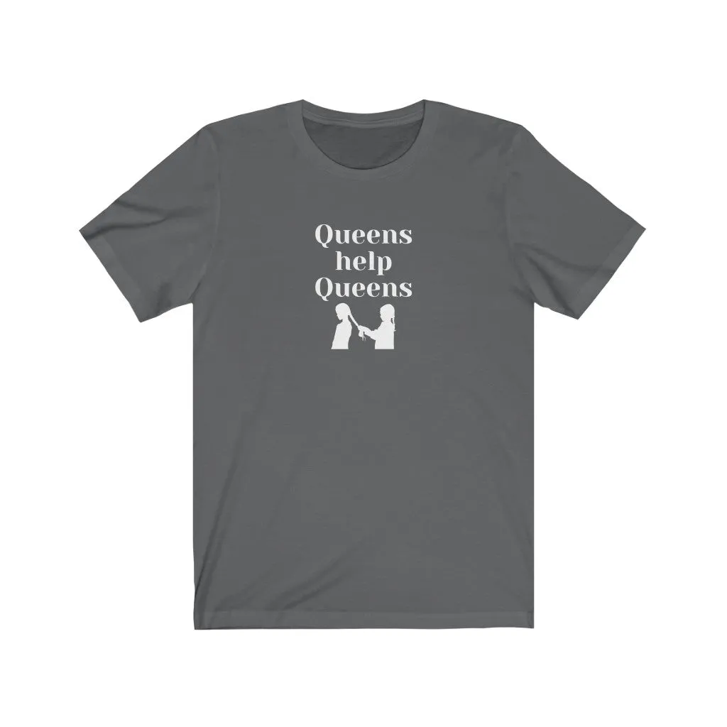Queens help Queens Short Sleeve Tee (Available in dark colors)
