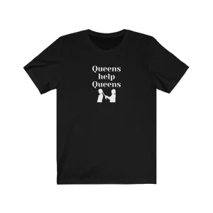 Queens help Queens Short Sleeve Tee (Available in dark colors)