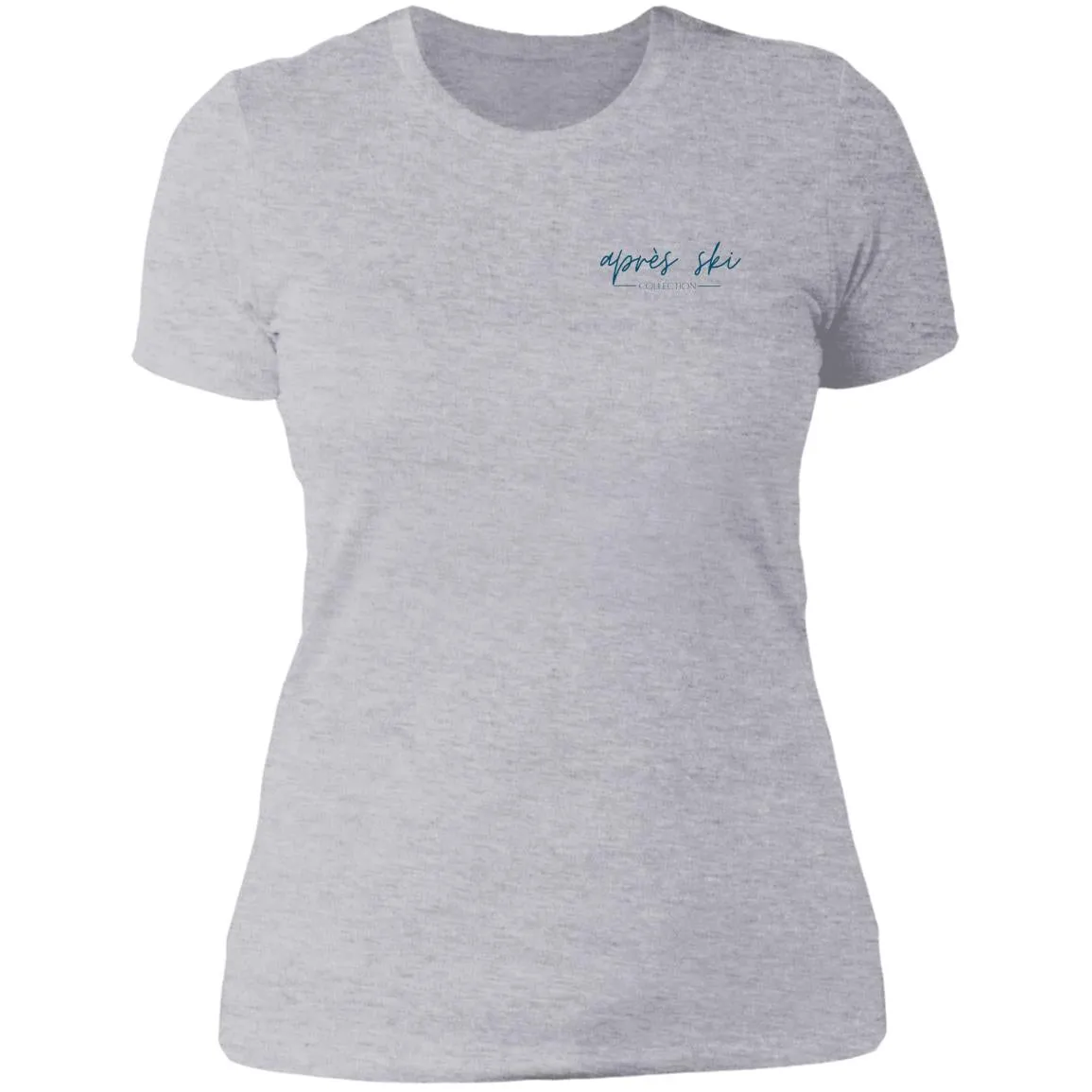 "Big Mountain Back- NAVY" Ladies' Boyfriend Tee
