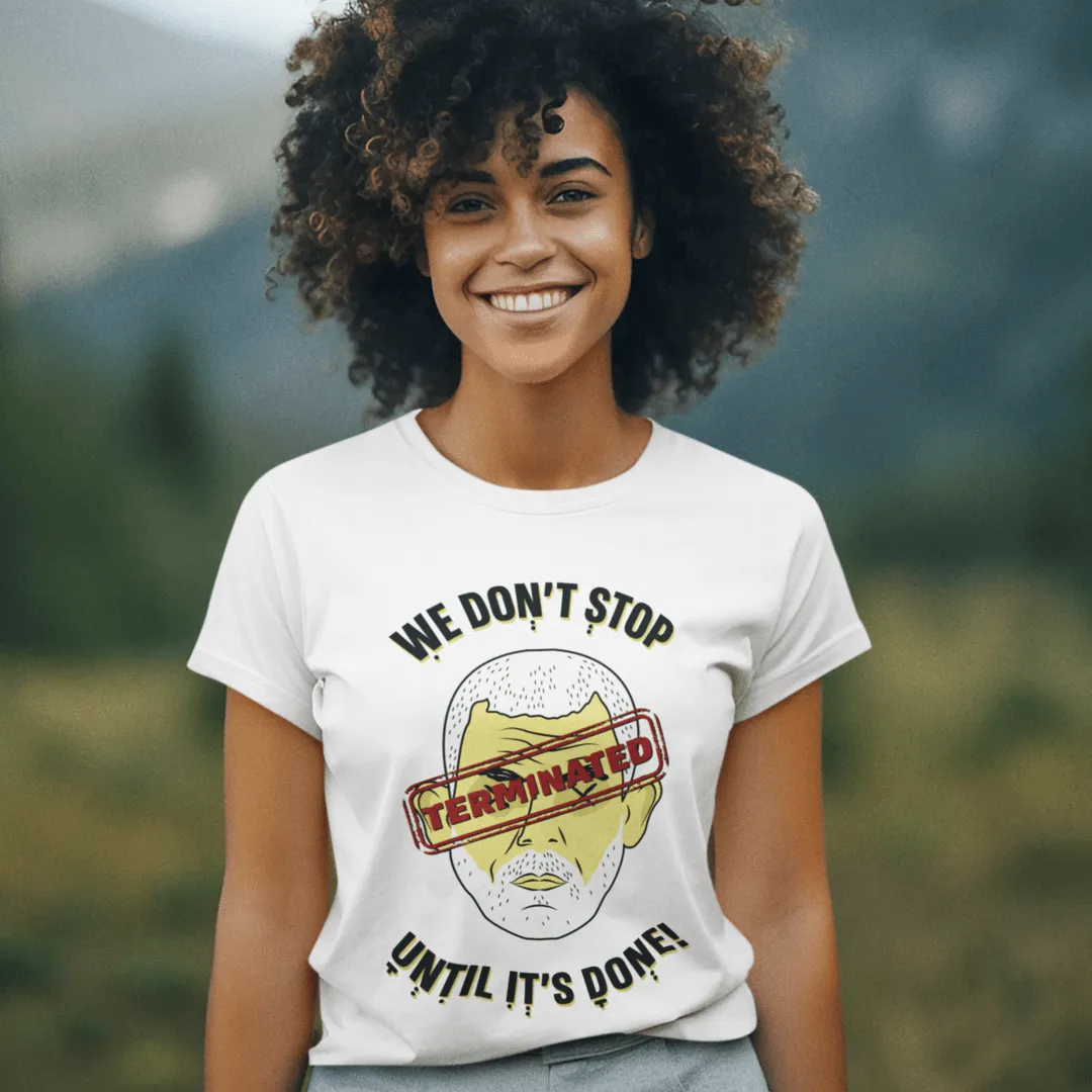 "How It Ends" Black Custom T-Shirt for Women