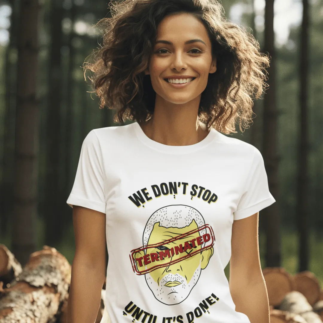 "How It Ends" Black Custom T-Shirt for Women
