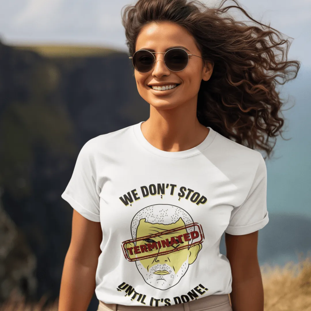 "How It Ends" Black Custom T-Shirt for Women