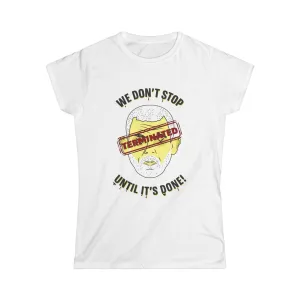 "How It Ends" Black Custom T-Shirt for Women