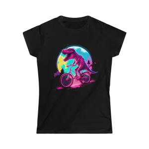 "Jurassic Rider"  Custom T-Shirt for Women