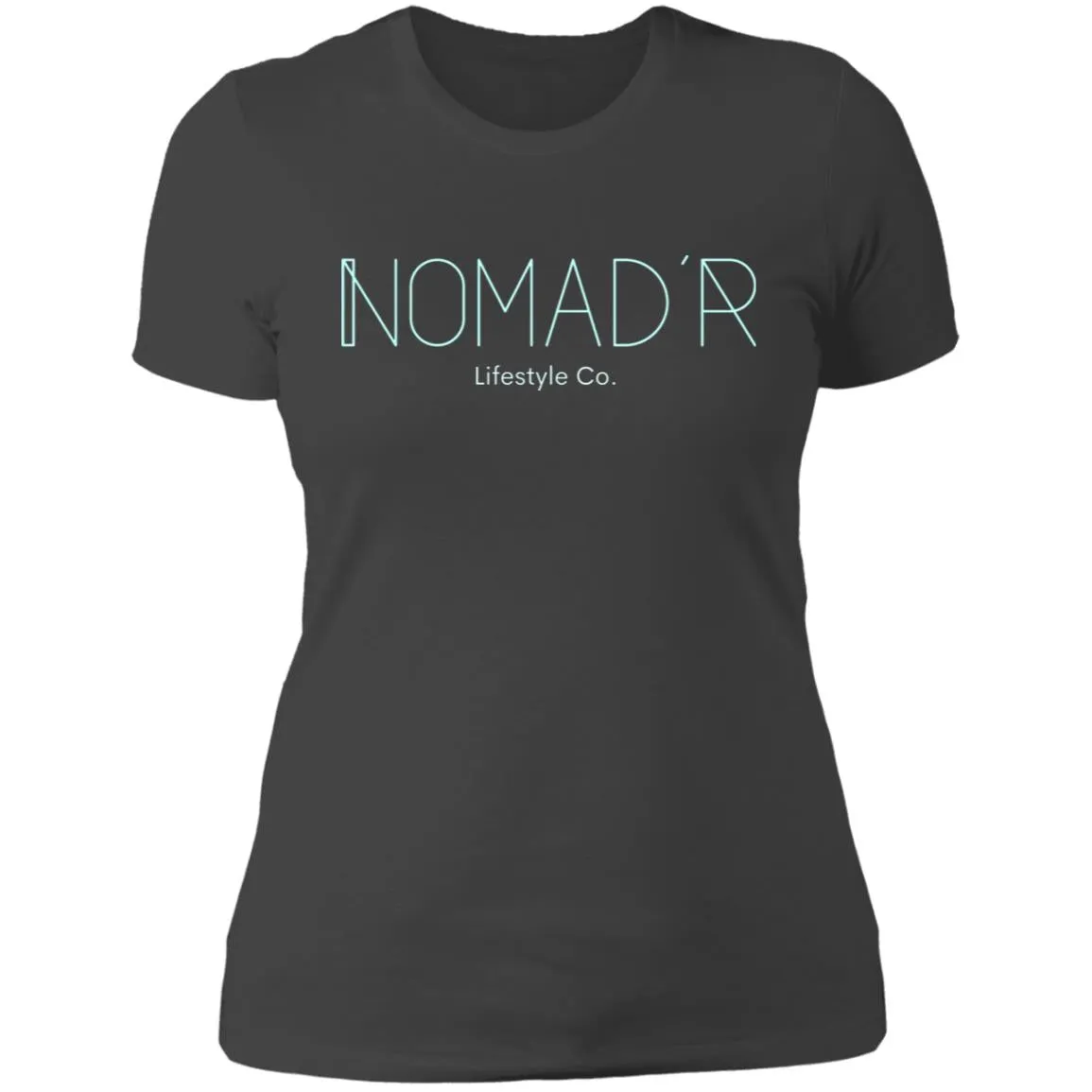 "NOMAD'R- AQUA" Ladies' Boyfriend T-Shirt
