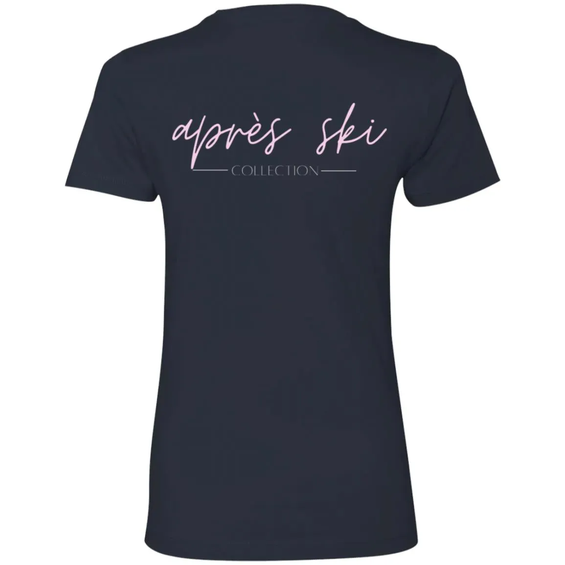 "Small Mountain- PINK" Ladies' Boyfriend T-Shirt