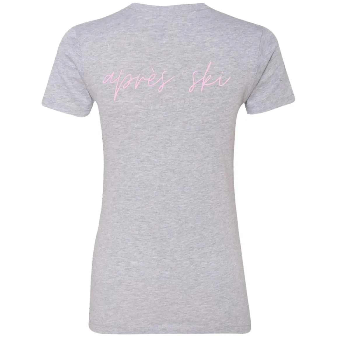 "Small Mountain- PINK" Ladies' Boyfriend T-Shirt