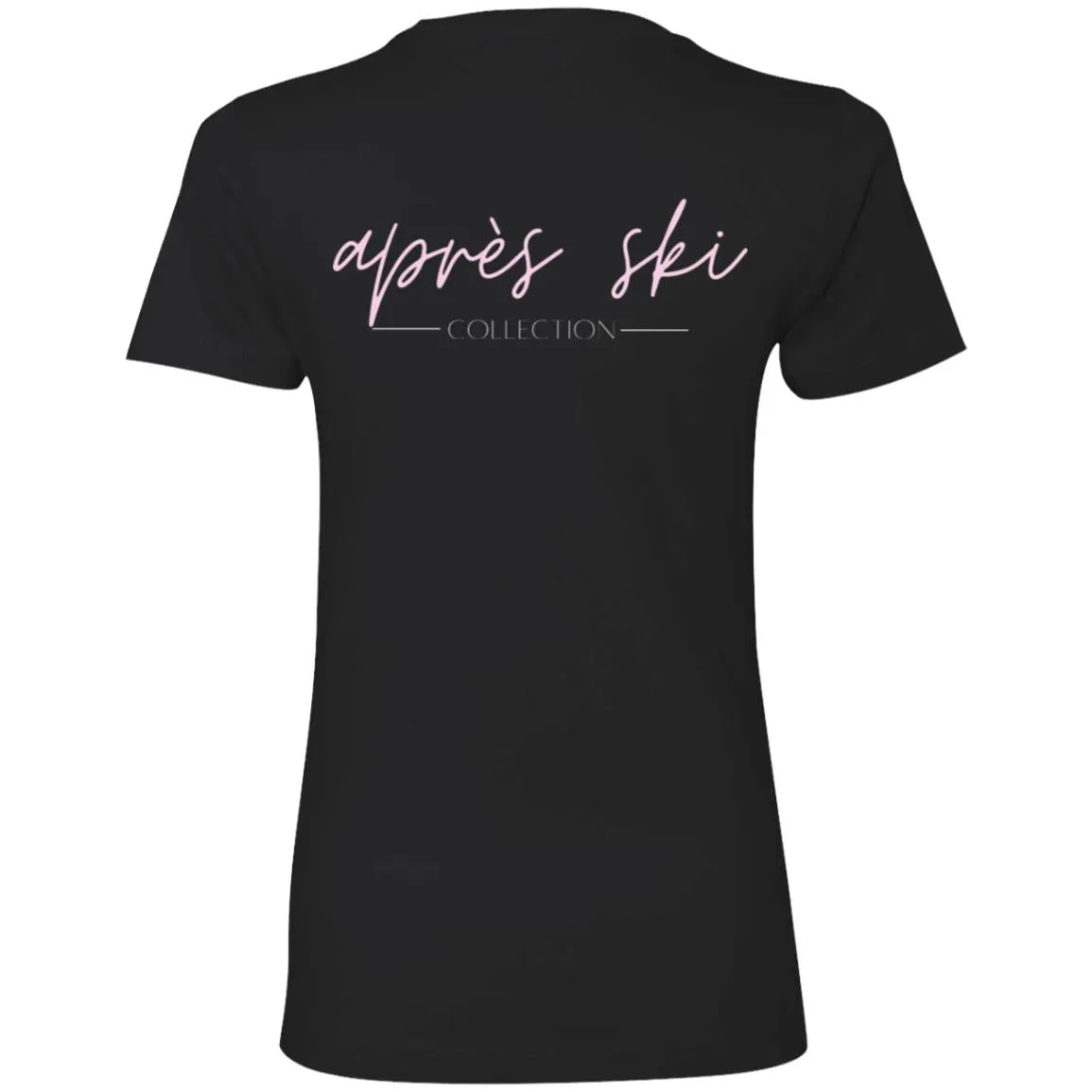 "Small Mountain- PINK" Ladies' Boyfriend T-Shirt