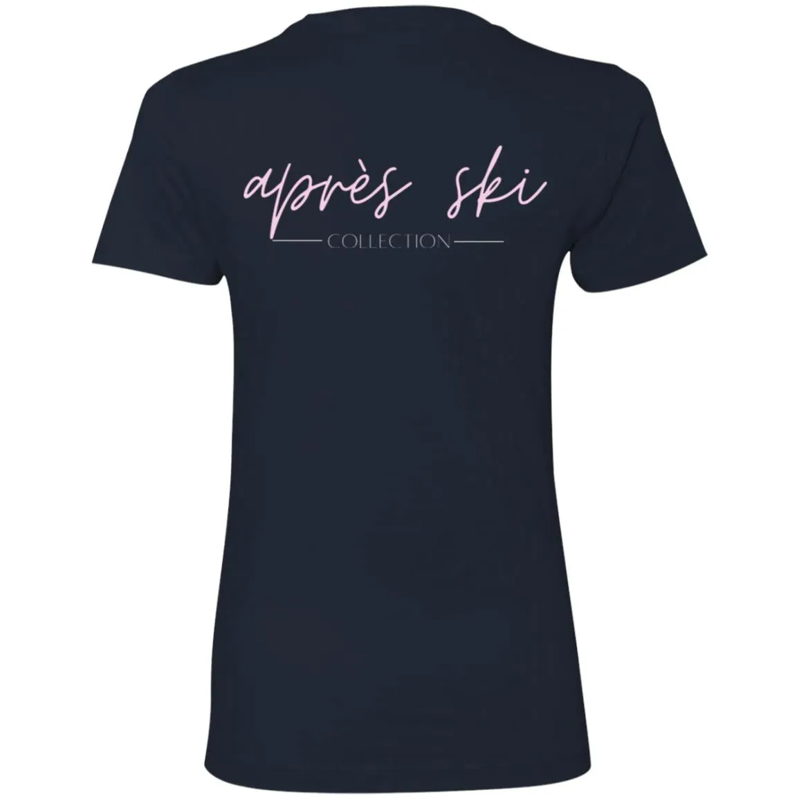 "Small Mountain- PINK" Ladies' Boyfriend T-Shirt