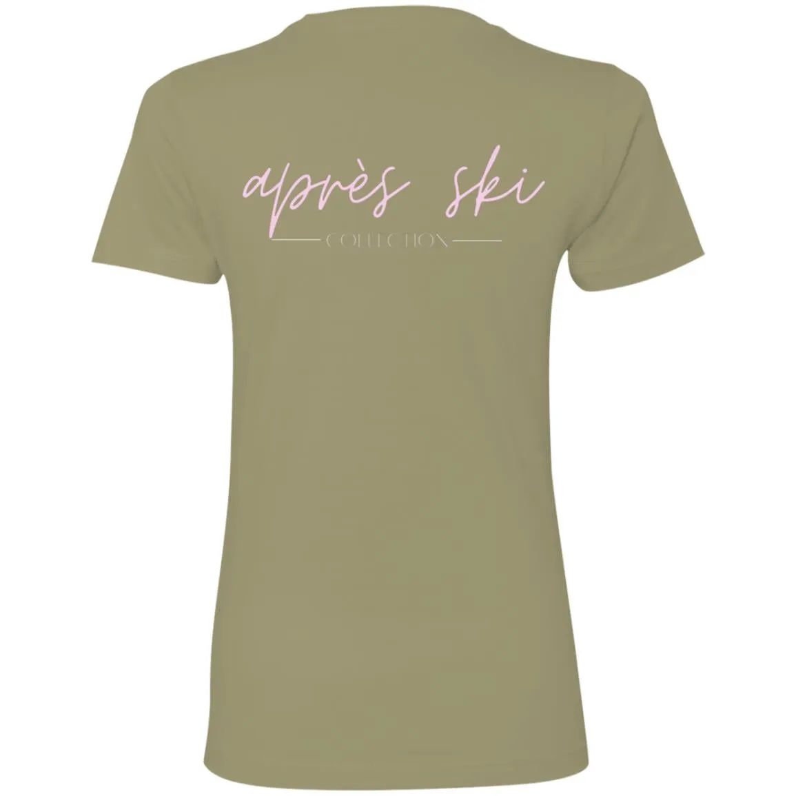 "Small Mountain- PINK" Ladies' Boyfriend T-Shirt