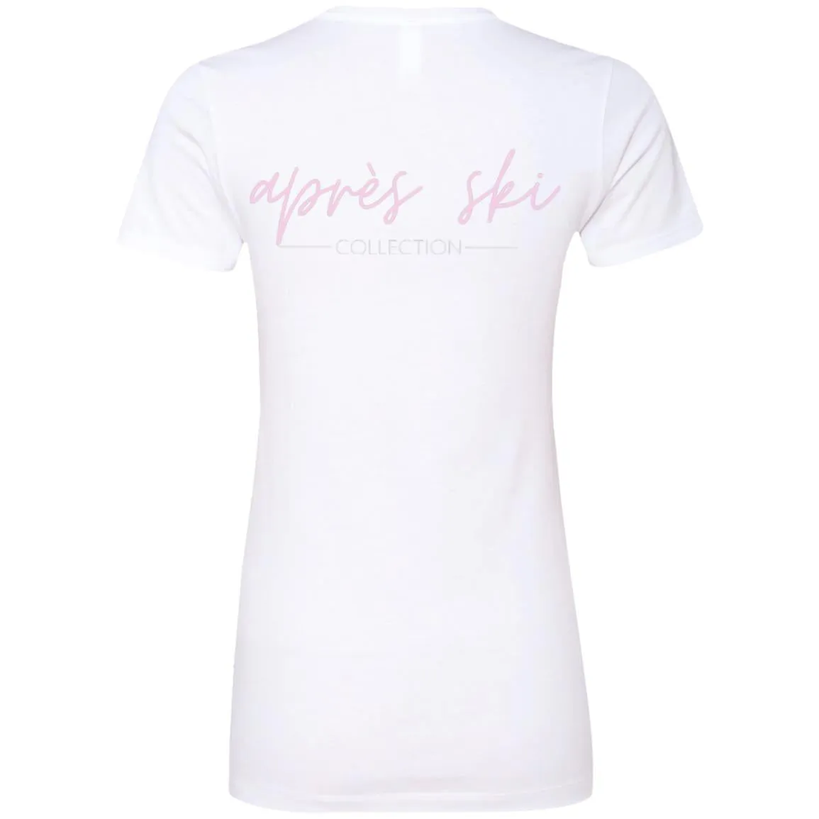 "Small Mountain- PINK" Ladies' Boyfriend T-Shirt