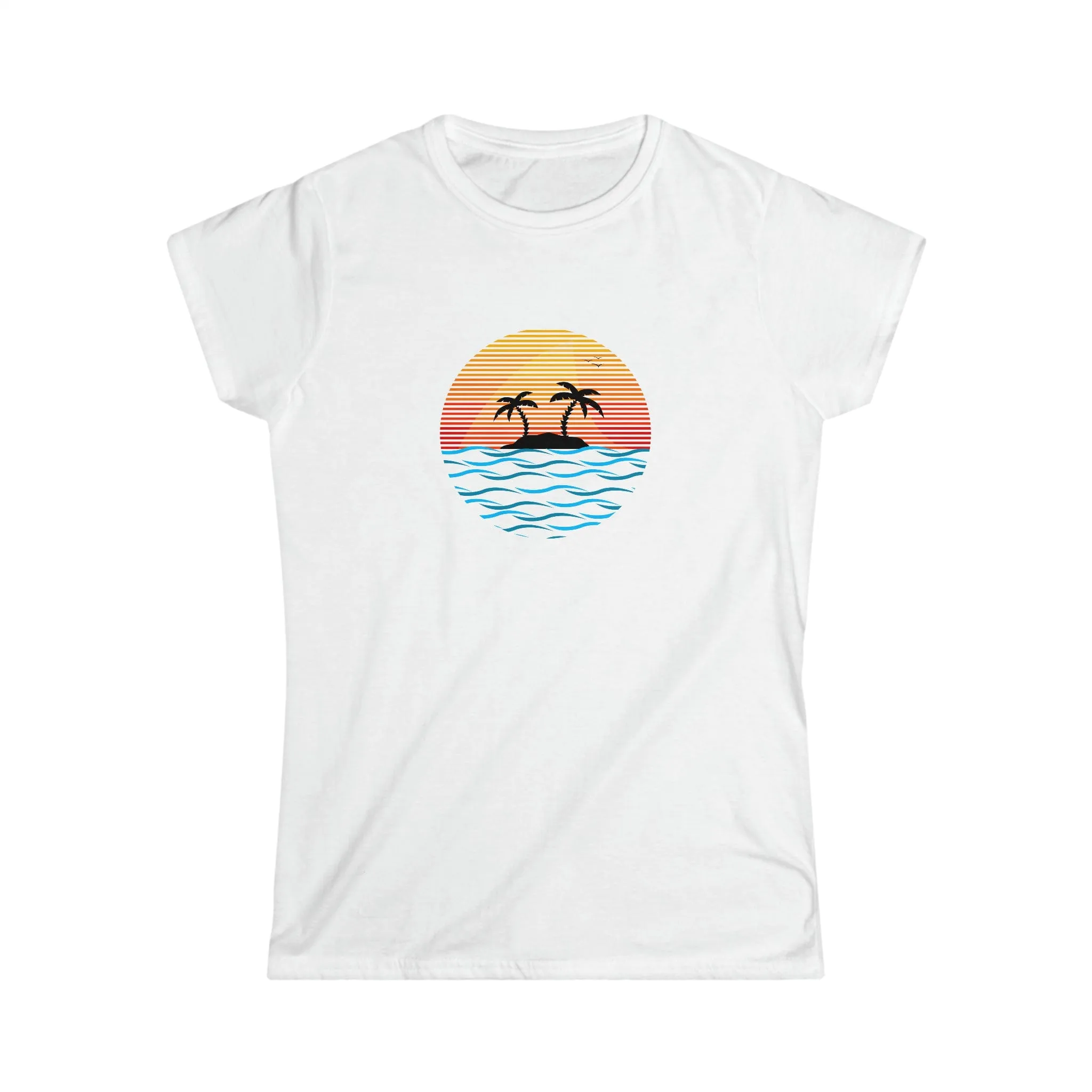 "Sunset"  Custom T-Shirt for Women