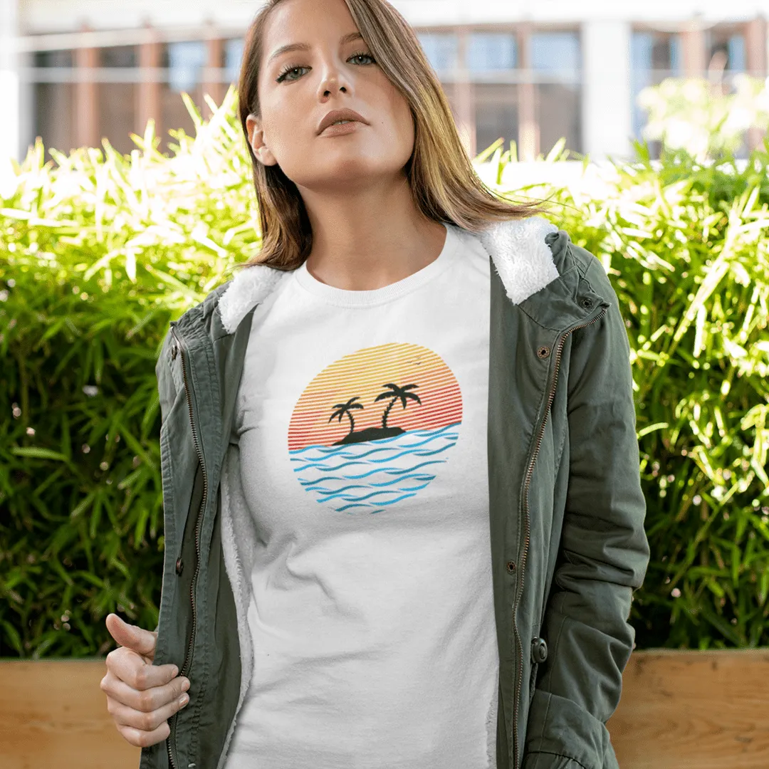 "Sunset"  Custom T-Shirt for Women