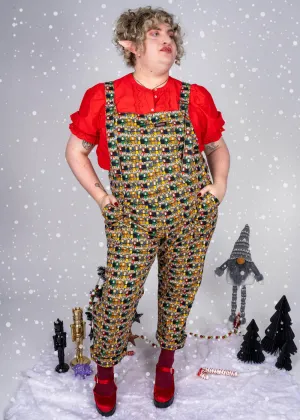 Run & Fly Nutcracker Christmas Dungarees Multi
