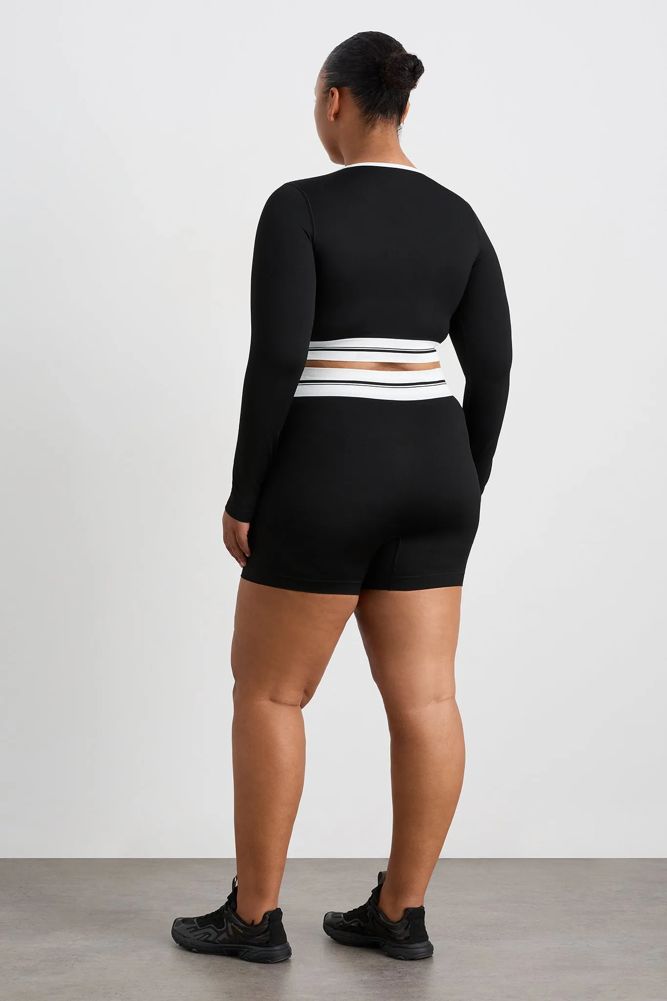 Seamless Long Sleeve Crop 356