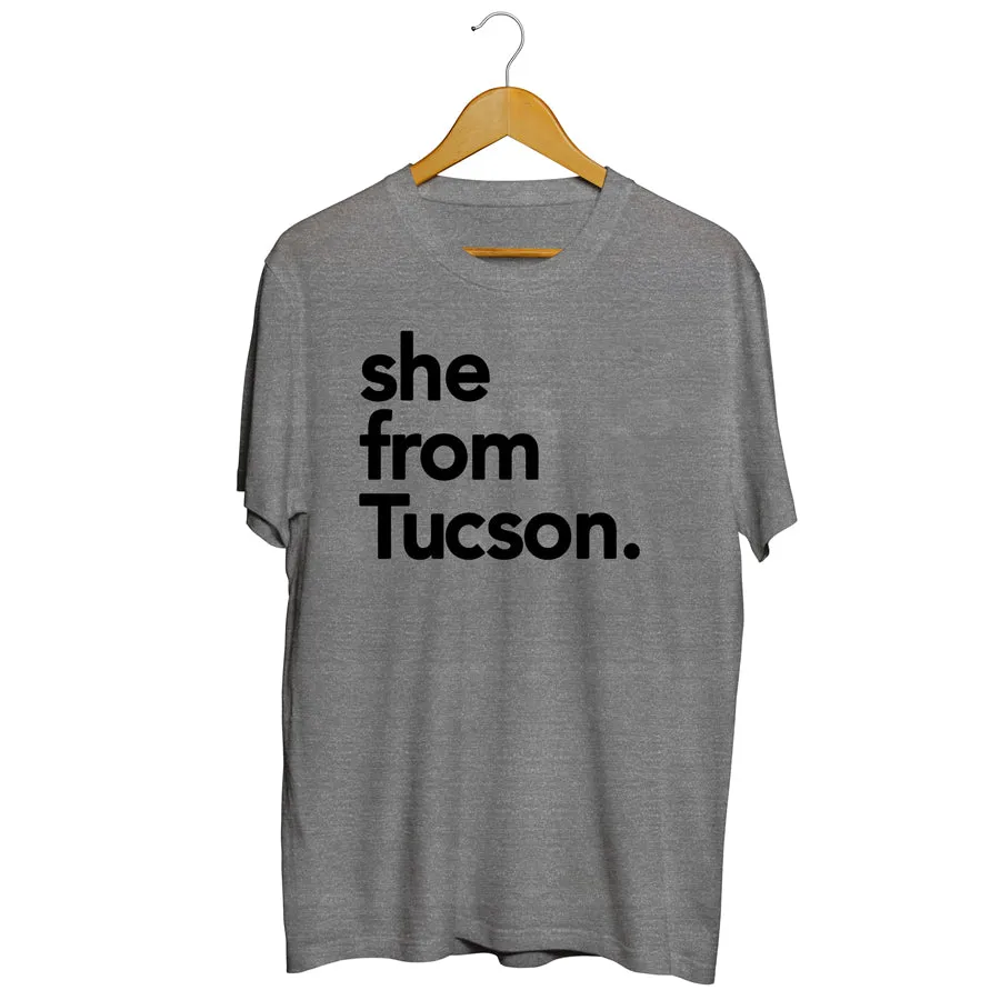 She from Tucson
