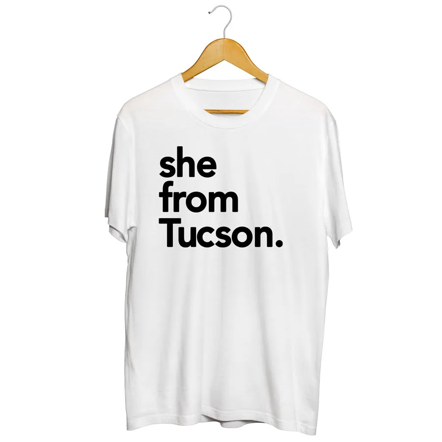 She from Tucson
