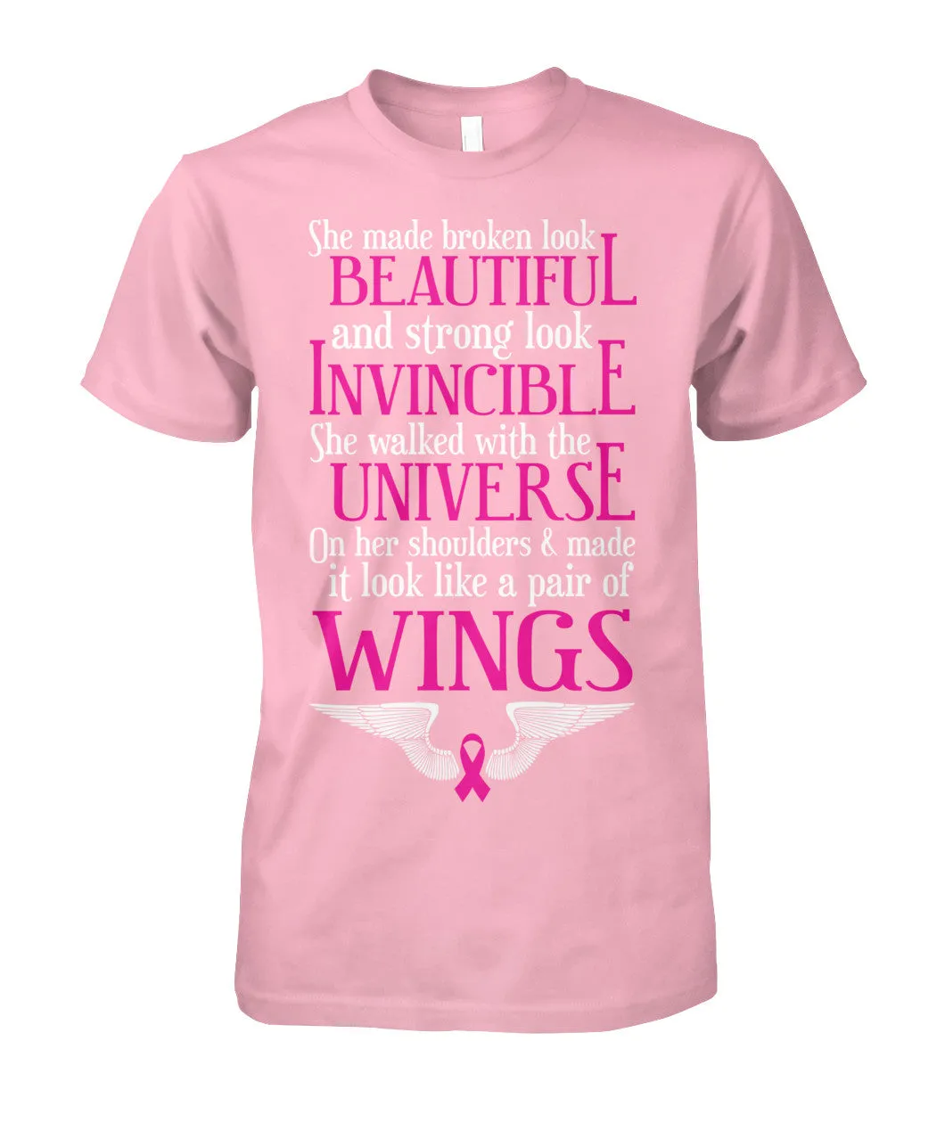 She Made Broken Look Beautiful Shirts and Long Sleeves