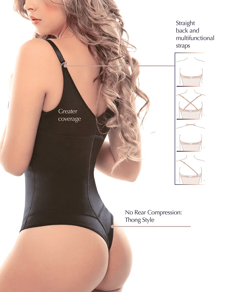 Siluet Thermal latex shaper thong style without zipper