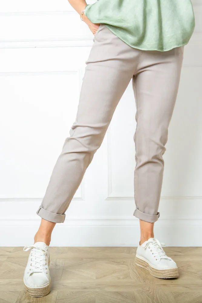 Slim Fit Stretch Trousers
