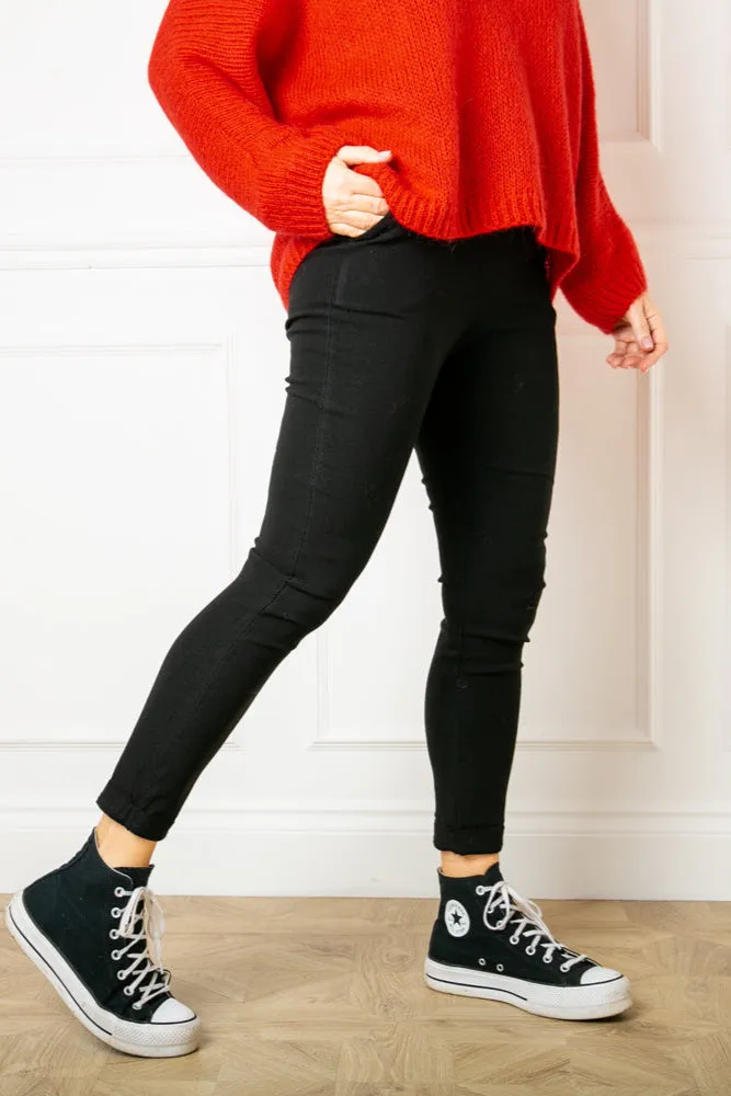 Slim Fit Stretch Trousers