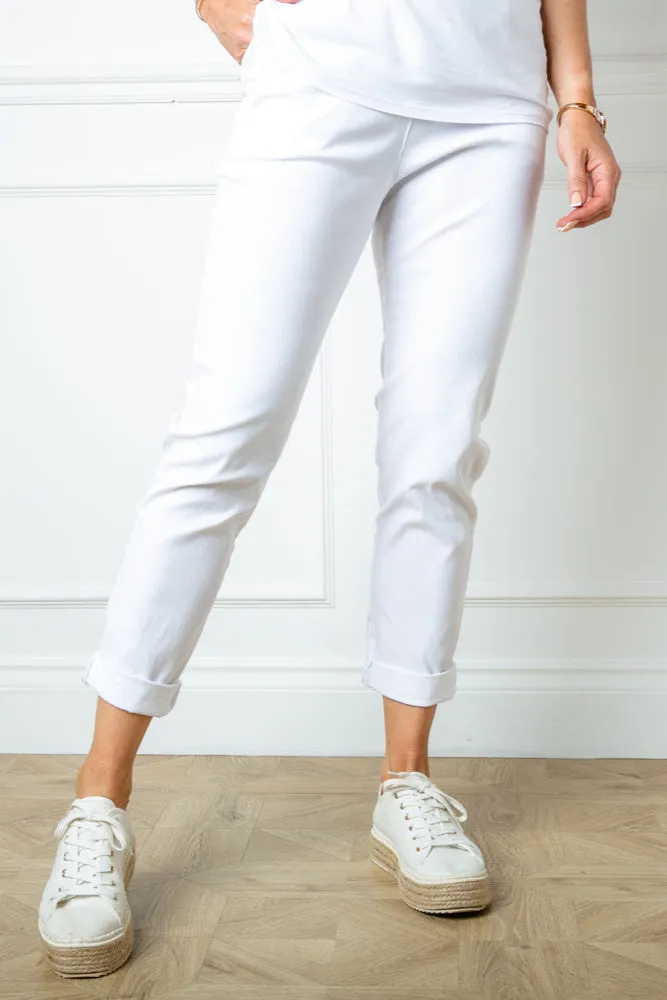 Slim Fit Stretch Trousers