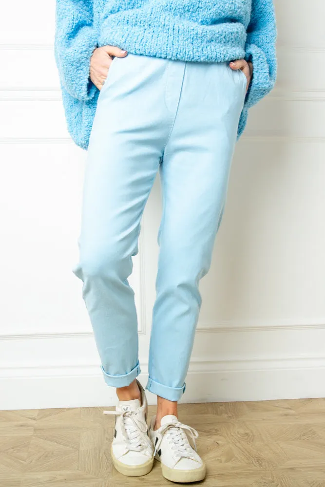 Slim Fit Stretch Trousers