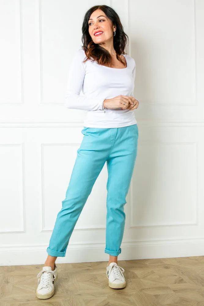 Slim Fit Stretch Trousers
