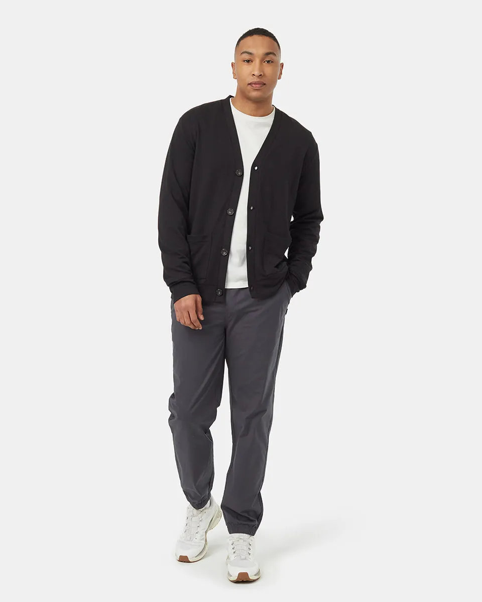 SoftTerry Light Button Front Cardigan